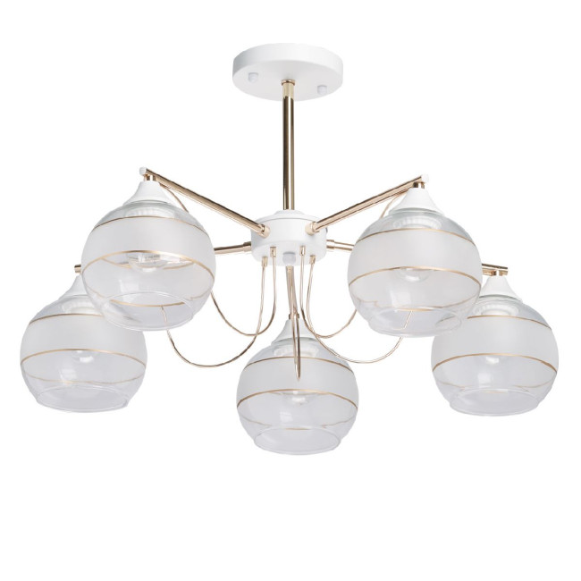 Люстра на штанге De Markt Альфа 324018805 Люстра на штанге De Markt Альфа 324018805