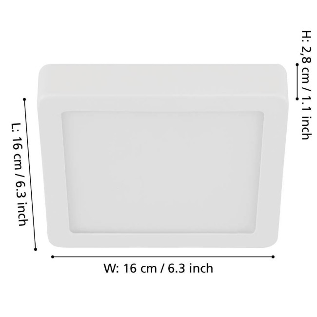 Накладной светильник Eglo Fueva 5 900589 Накладной светильник Eglo Fueva 5 900589