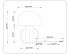 Настольная лампа Ambrella Light High Light Ceramo Modern LH53249