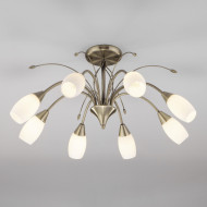 Потолочная люстра Eurosvet Ginevra 30280/8 античная бронза Потолочная люстра Eurosvet Ginevra 30280/8 античная бронза