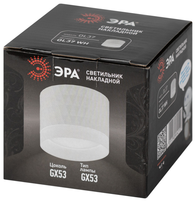 Накладной светильник Эра OL37 WH Б0056385