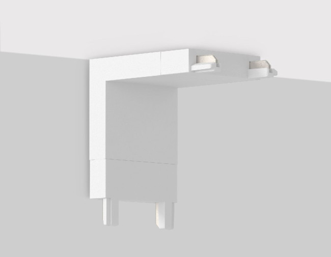 Коннектор угловой для шинопровода Ambrella Light Magnetic Ultra Slim Track System GV1103