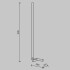 Торшер Maytoni Combo MOD214FL-L20B3K1 Торшер Maytoni Combo MOD214FL-L20B3K1