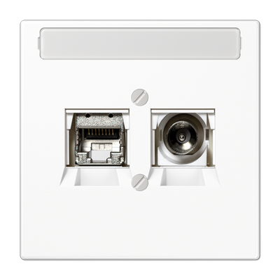 Розетка Smart TV Jung MMDLS4521WW Розетка Smart TV Jung MMDLS4521WW