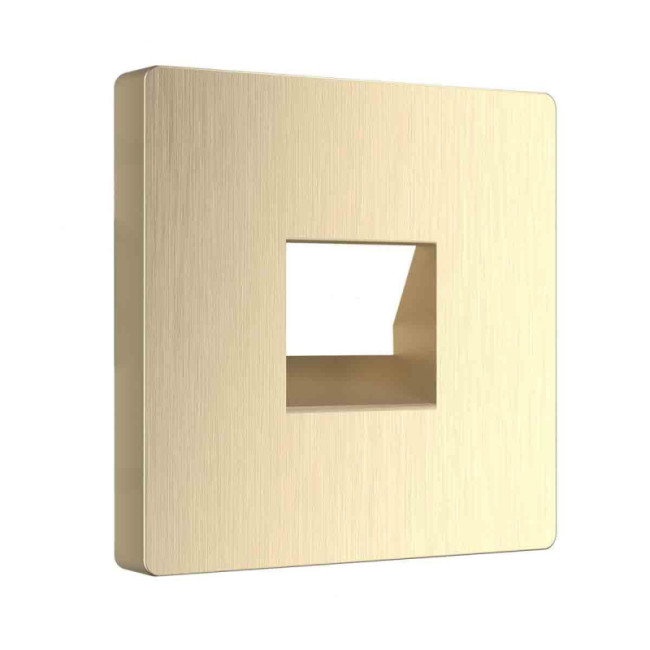 Накладка для телефонной розетки Werkel RJ-11 (шампань рифленый) W1192010 4690389160707 Накладка для телефонной розетки Werkel RJ-11 (шампань рифленый) W1192010 4690389160707