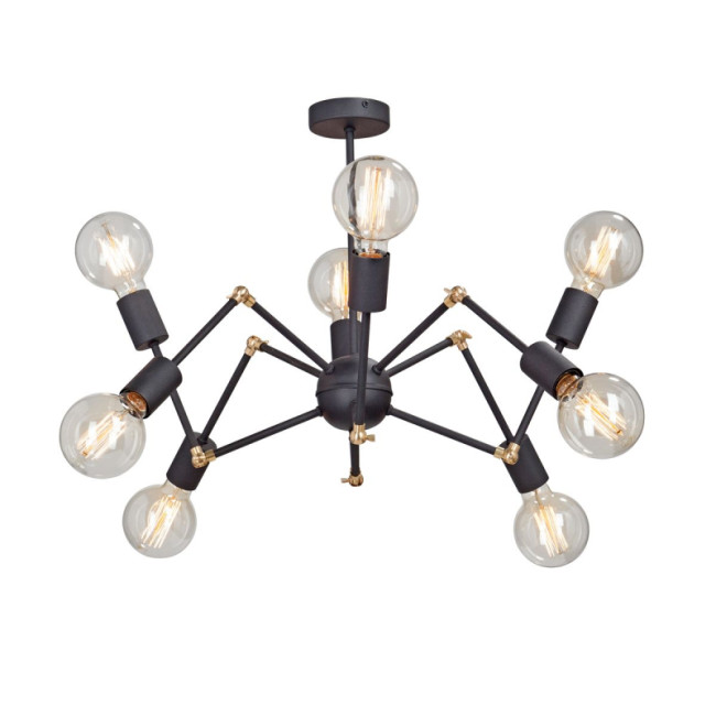 Потолочная люстра Vitaluce V4897-1/8PL Потолочная люстра Vitaluce V4897-1/8PL