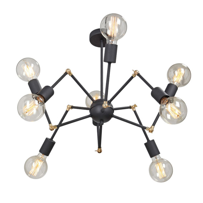 Потолочная люстра Vitaluce V4897-1/8PL Потолочная люстра Vitaluce V4897-1/8PL