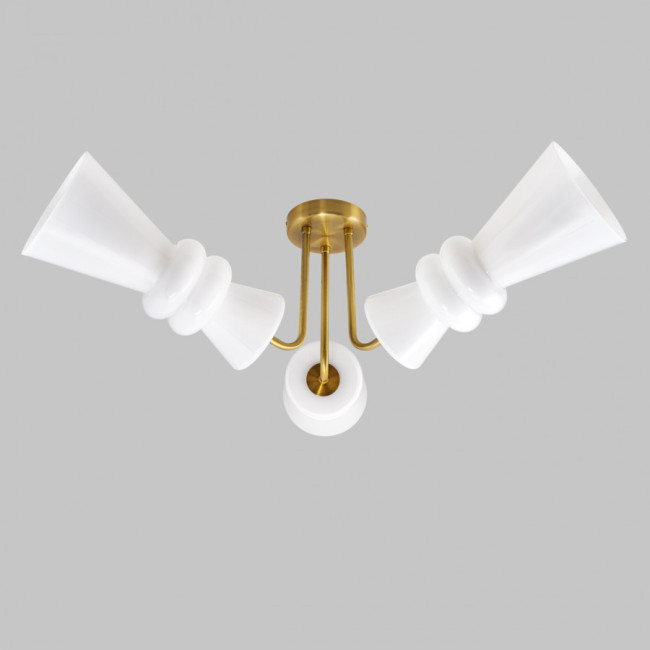 Потолочная люстра IMEX Bloom MD.9345-3-S-BR Потолочная люстра IMEX Bloom MD.9345-3-S-BR