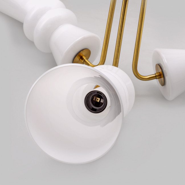 Потолочная люстра IMEX Bloom MD.9345-3-S-BR Потолочная люстра IMEX Bloom MD.9345-3-S-BR