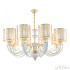 Подвесная люстра Arte Milano Florentia-8857 308857/8 Wh/Gd