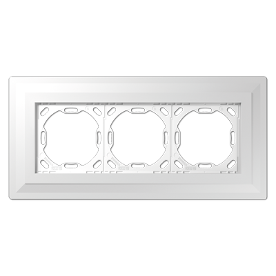 Рамка трехместная Jung PA983G125-3 Рамка трехместная Jung PA983G125-3