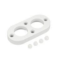 Крепление Arlight ARL-WAVE-1815-S-2-KIT White (Металл) 050426