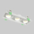 Встраиваемый светильник Crystal Lux CLT 069C3 WH Встраиваемый светильник Crystal Lux CLT 069C3 WH