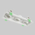 Встраиваемый светильник Crystal Lux CLT 069C3 WH Встраиваемый светильник Crystal Lux CLT 069C3 WH