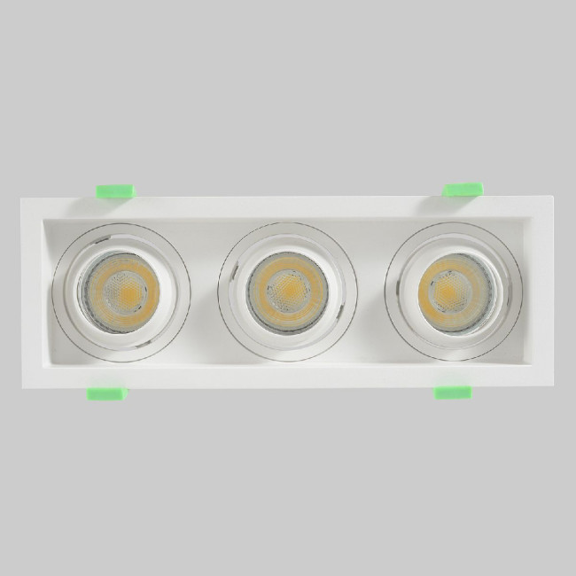 Встраиваемый светильник Crystal Lux CLT 069C3 WH Встраиваемый светильник Crystal Lux CLT 069C3 WH