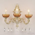 Бра Bohemia Ivele Crystal AL7901B15/3/175 A WMG P Amber/M-1F Бра Bohemia Ivele Crystal AL7901B15/3/175 A WMG P Amber/M-1F