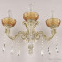 Бра Bohemia Ivele Crystal AL7901B15/3/175 A WMG P Amber/M-1F Бра Bohemia Ivele Crystal AL7901B15/3/175 A WMG P Amber/M-1F