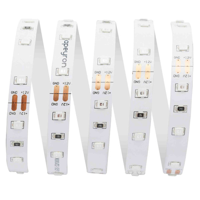 Светодиодная лента Apeyron 12В СТ 4,8Вт/м smd3528, 60д/м IP20 5м синяя 00-01 Светодиодная лента Apeyron 12В СТ 4,8Вт/м smd3528, 60д/м IP20 5м синяя 00-01