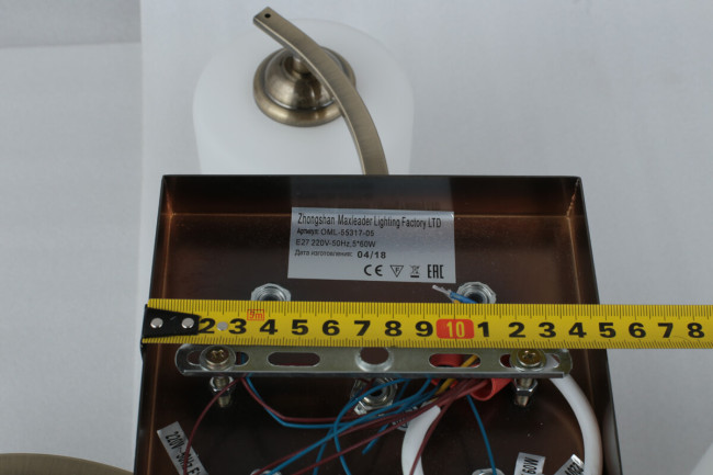 Потолочная люстра Omnilux Pisticci OML-55317-05 Потолочная люстра Omnilux Pisticci OML-55317-05