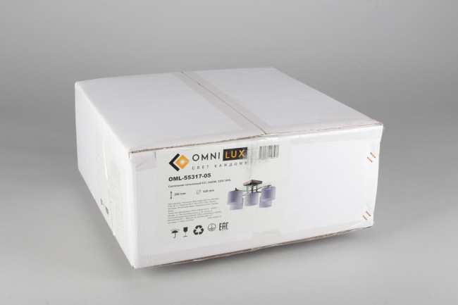 Потолочная люстра Omnilux Pisticci OML-55317-05 Потолочная люстра Omnilux Pisticci OML-55317-05