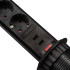 Блок розеток 105S (3 секции и 2 USB) Mebax 00-00000825 Блок розеток 105S (3 секции и 2 USB) Mebax 00-00000825