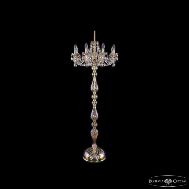 Торшер Bohemia Ivele Crystal 1402T1/8/195-160 G M801 Торшер Bohemia Ivele Crystal 1402T1/8/195-160 G M801