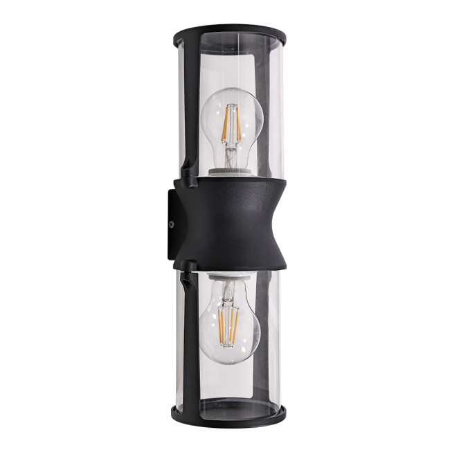 Уличный настенный светильник Arte Lamp Minchir A8306AL-2BK Уличный настенный светильник Arte Lamp Minchir A8306AL-2BK