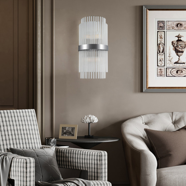 Настенный светильник Arte Milano Torcia 430122.250.4.E14.C1 BK Настенный светильник Arte Milano Torcia 430122.250.4.E14.C1 BK