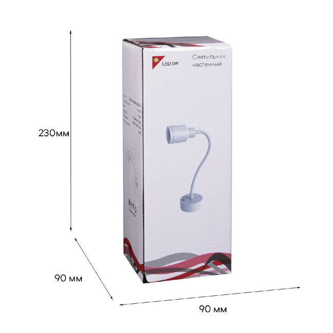 Гибкое бра Reluce 86202-9.2-001MN LED5W WT Гибкое бра Reluce 86202-9.2-001MN LED5W WT