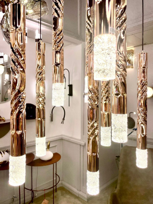 Подвесной светильник Delight Collection OM2365-F1 gold Подвесной светильник Delight Collection OM2365-F1 gold