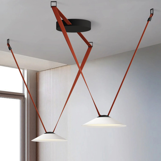 Трековый однофазный светильник Denkirs Belty flow DK5564-WH+BK Трековый однофазный светильник Denkirs Belty flow DK5564-WH+BK