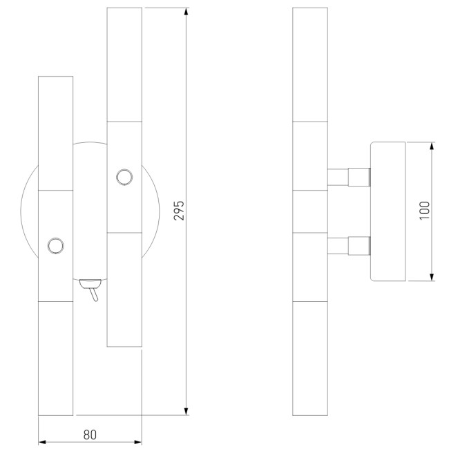 Настенный светильник Bogate's Bastone 347/4 (551/4) Настенный светильник Bogate's Bastone 347/4 (551/4)