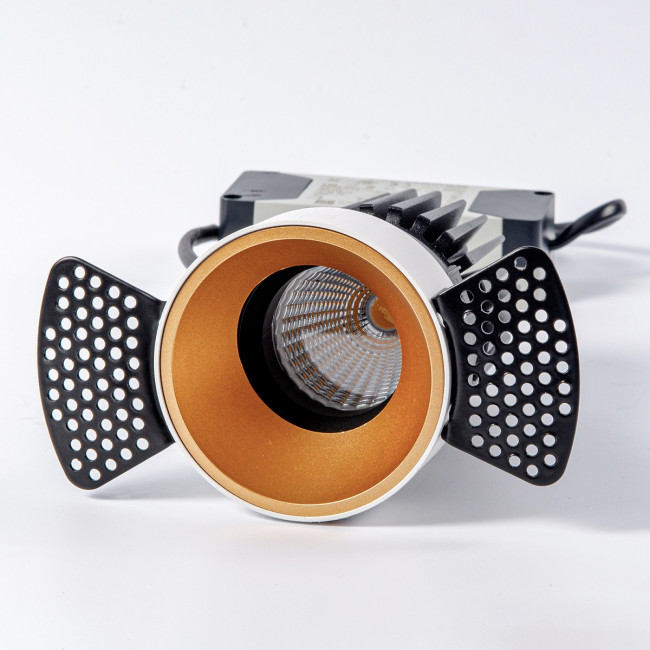 Встраиваемый светильник Fiberli MR1215 (круглая рамка) 12130102 Встраиваемый светильник Fiberli MR1215 (круглая рамка) 12130102