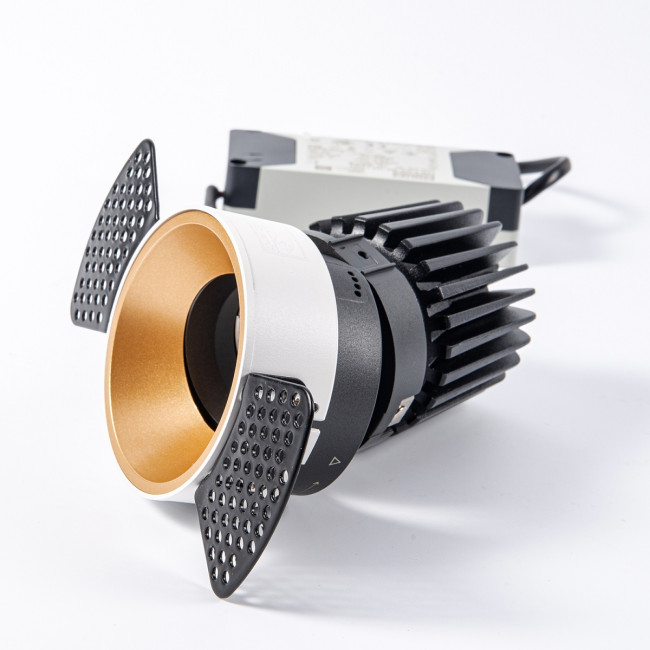 Встраиваемый светильник Fiberli MR1215 (круглая рамка) 12130102 Встраиваемый светильник Fiberli MR1215 (круглая рамка) 12130102