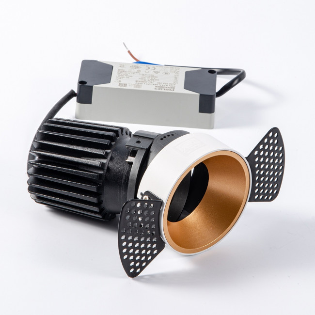 Встраиваемый светильник Fiberli MR1215 (круглая рамка) 12130102 Встраиваемый светильник Fiberli MR1215 (круглая рамка) 12130102