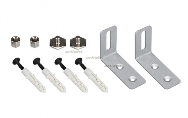 Настенный держатель Arlight S2-LINE-FIX-15mm Set (4067, 5470) 021187 Настенный держатель Arlight S2-LINE-FIX-15mm Set (4067, 5470) 021187