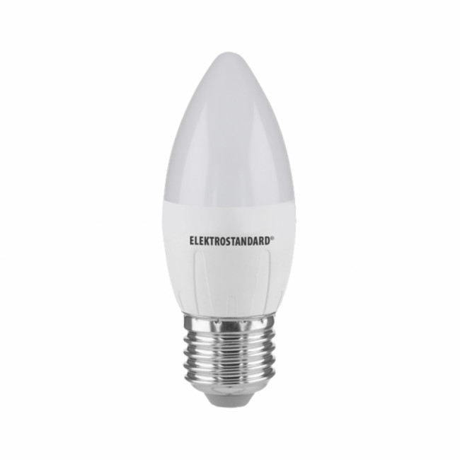 Лампа светодиодная Elektrostandard E27 6W 6500K свеча матовая 4690389056413 Лампа светодиодная Elektrostandard E27 6W 6500K свеча матовая 4690389056413