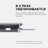 Профиль под штукатурку Apeyron ширина ленты до 20мм (рассеиватель, заглушки - 2шт) 08-49