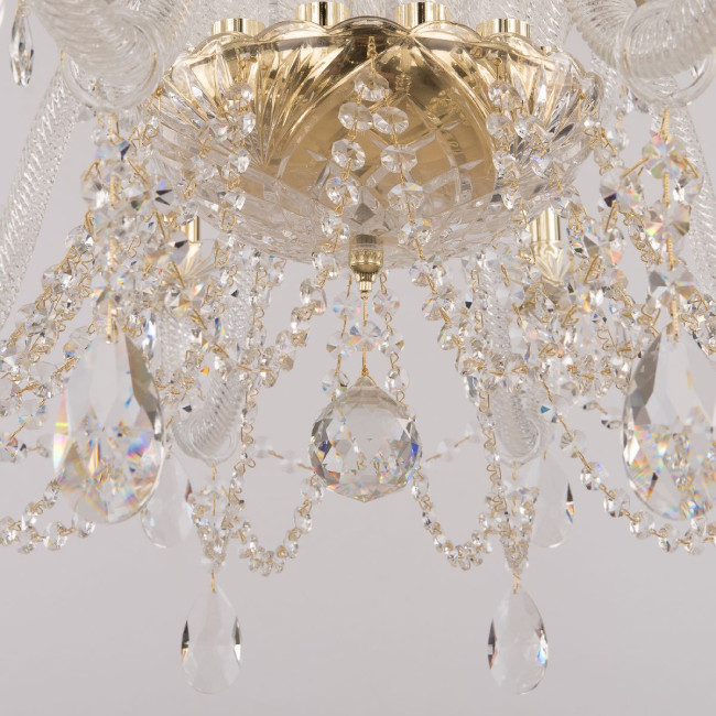 Подвесная люстра Bohemia Ivele Crystal 105/12+6/360 G Подвесная люстра Bohemia Ivele Crystal 105/12+6/360 G