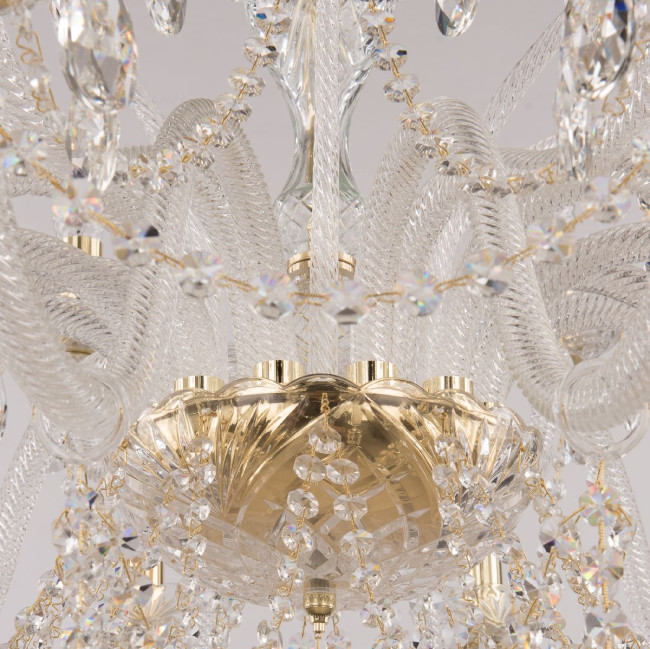 Подвесная люстра Bohemia Ivele Crystal 105/12+6/360 G Подвесная люстра Bohemia Ivele Crystal 105/12+6/360 G