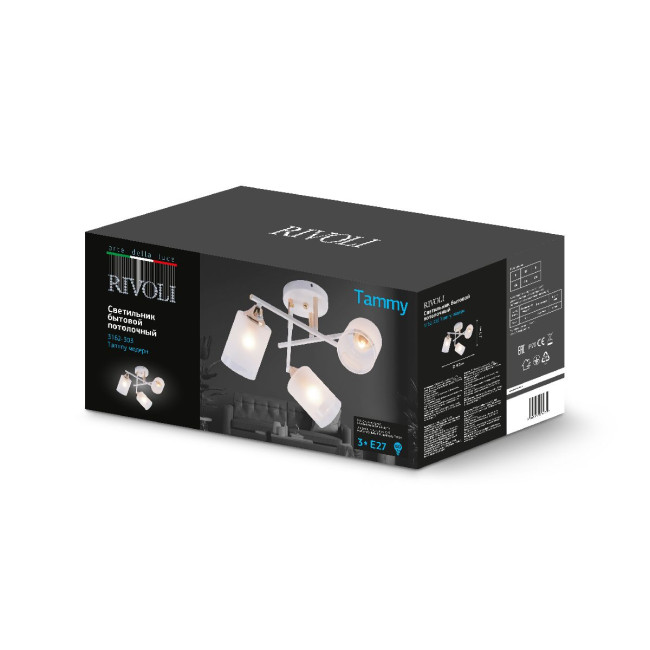 Потолочная люстра Rivoli Tammy 3162-303 Б0059258 Потолочная люстра Rivoli Tammy 3162-303 Б0059258