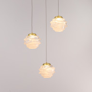 Подвесной светильник MD25030003-3A gold/clear Подвесной светильник MD25030003-3A gold/clear