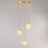Подвесной светильник MD25030003-3A gold/clear Подвесной светильник MD25030003-3A gold/clear