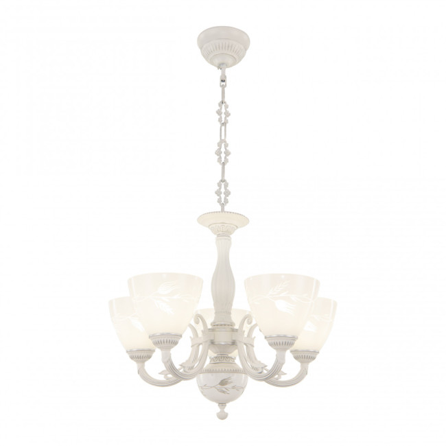 Подвесная люстра Arte Milano 343659/5 WT+SL Подвесная люстра Arte Milano 343659/5 WT+SL