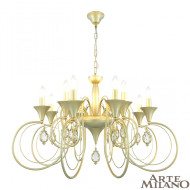 Подвесная люстра Arte Milano 349920/8-4 CG Подвесная люстра Arte Milano 349920/8-4 CG