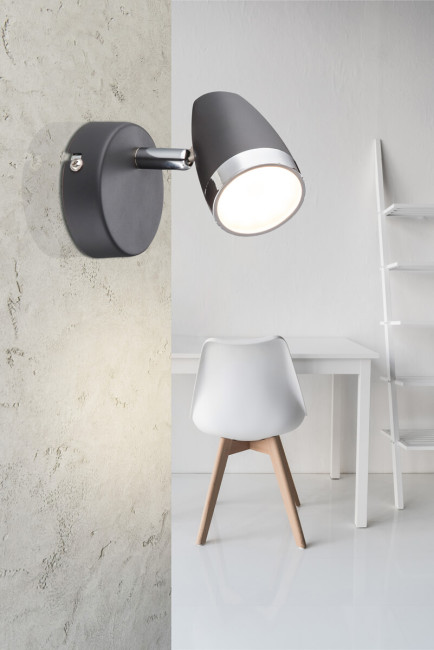 Светодиодный спот Globo Nero 56110-1 Светодиодный спот Globo Nero 56110-1