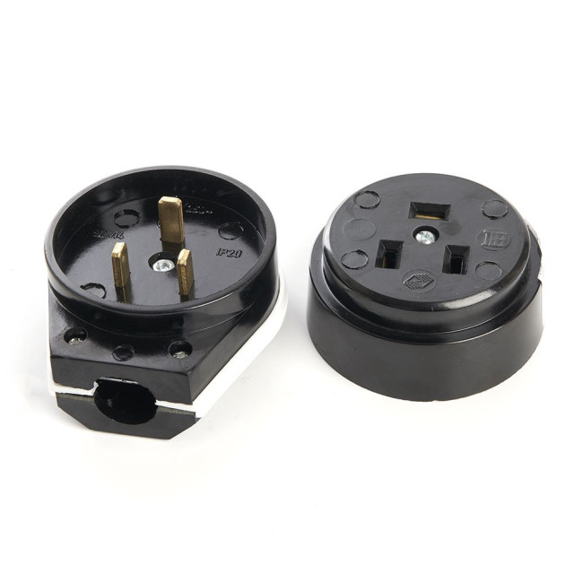 Вилка с розеткой для плит Stekker PPG32-51-20 39017 Вилка с розеткой для плит Stekker PPG32-51-20 39017