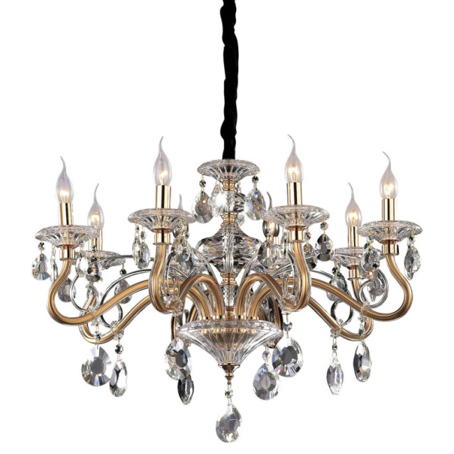 Подвесная люстра Ideal Lux Negresco SP8 087764 Подвесная люстра Ideal Lux Negresco SP8 087764
