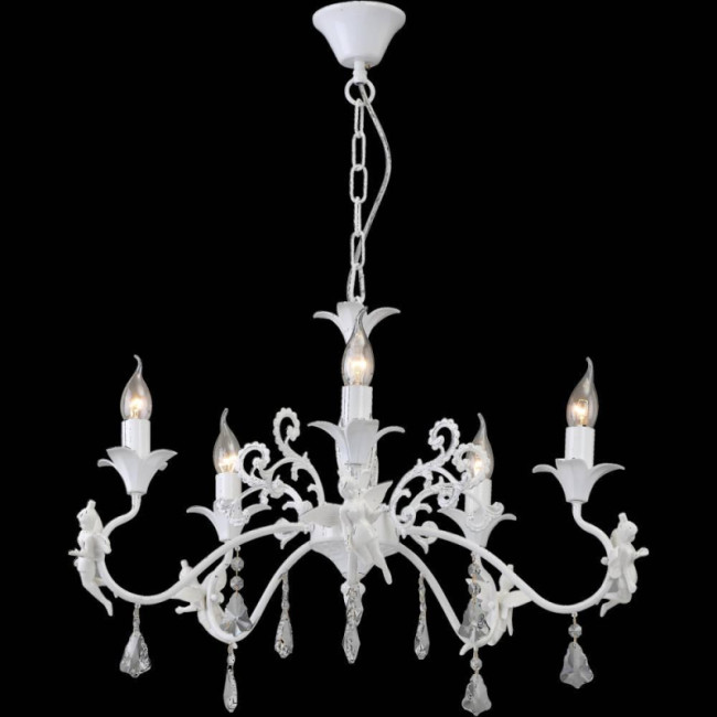 Подвесная люстра Arte Lamp Angelina A5349LM-5WH Подвесная люстра Arte Lamp Angelina A5349LM-5WH