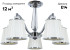Потолочная люстра Arte Lamp Talitha A4047PL-5CC Потолочная люстра Arte Lamp Talitha A4047PL-5CC
